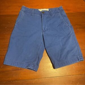 Aeropostale Men's Blue Flat Front Shorts size 30